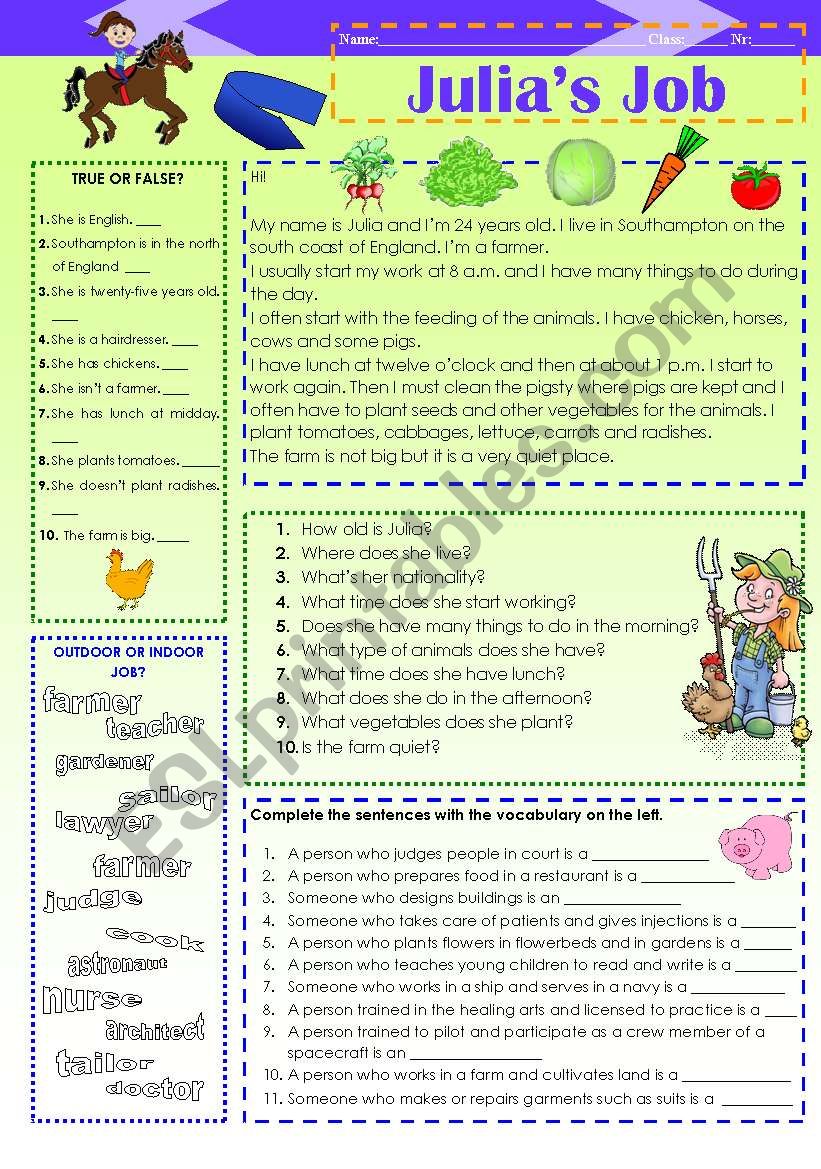 Julias job (26.01.12) worksheet