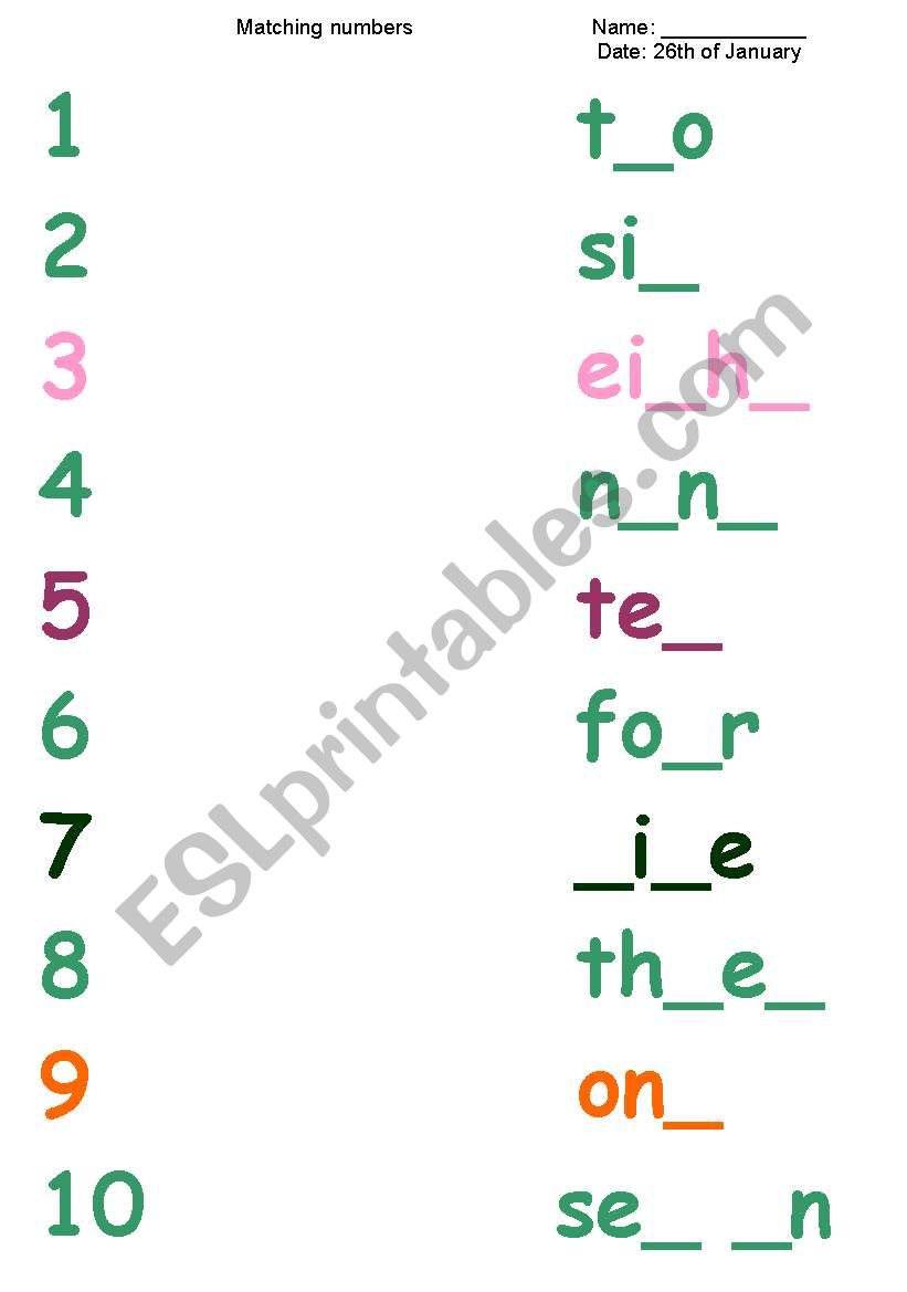 numbers-1-10-writing-esl-worksheet-by-beucici17