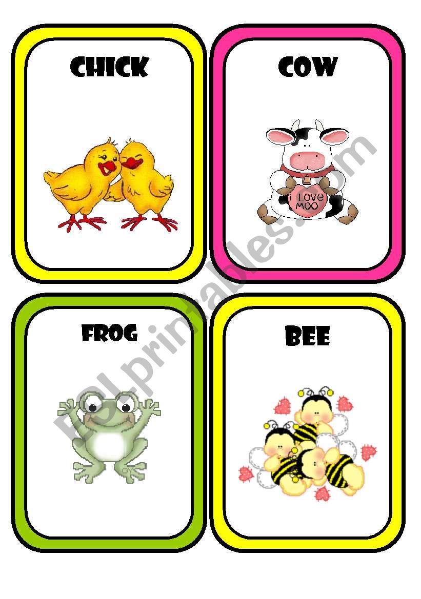 Animals * Part 1 worksheet