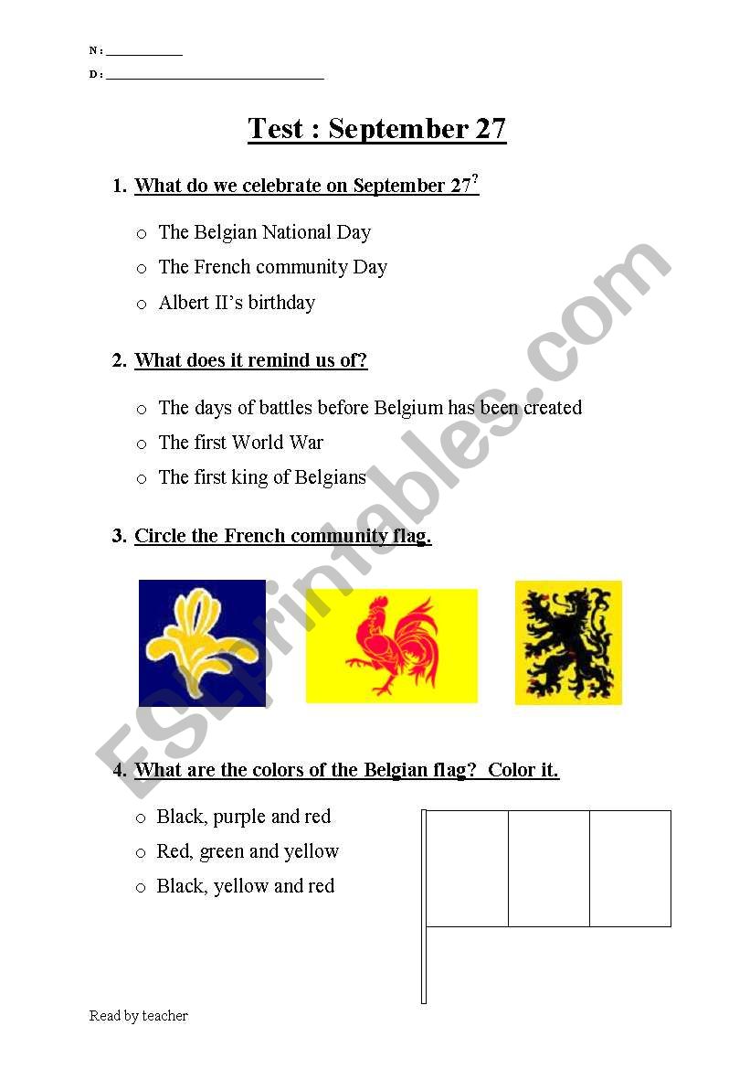 27 September worksheet