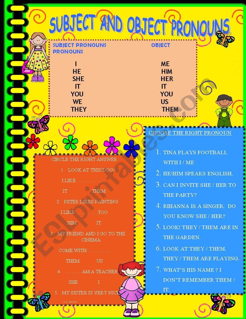 subject-and-object-pronouns-esl-worksheet-by-saerens