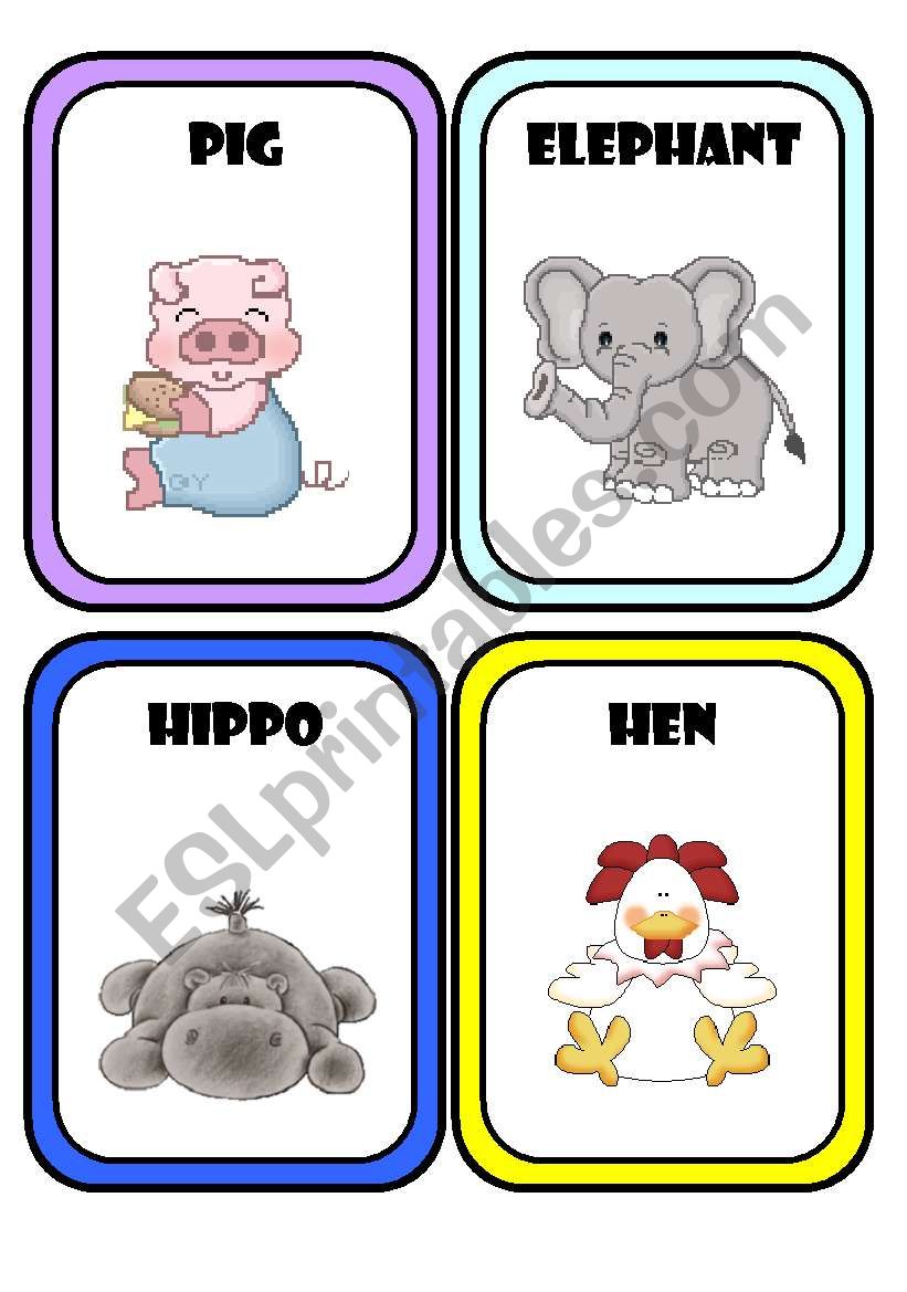 Animals * Part 2 worksheet