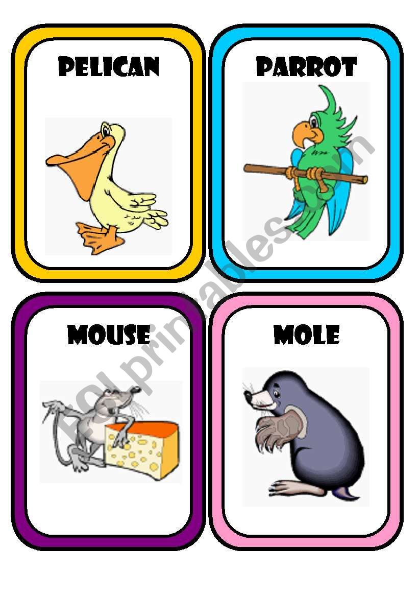 Animals * Part 4 worksheet