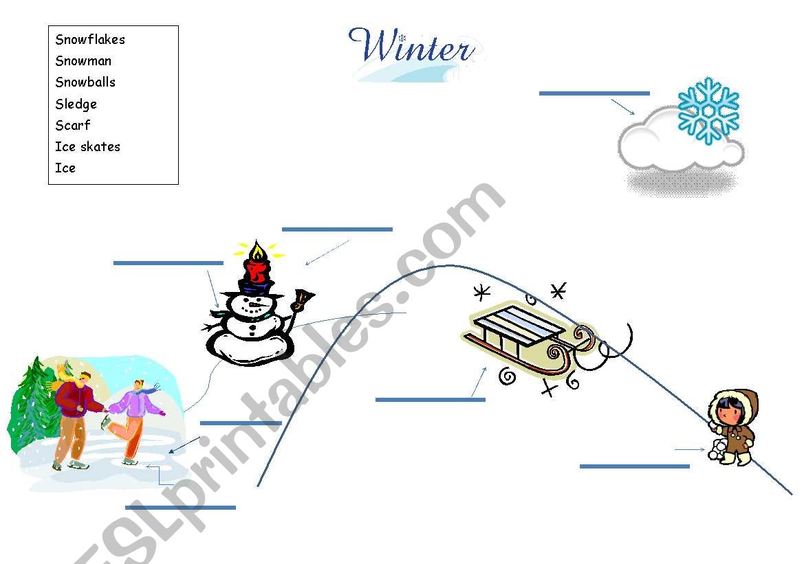 Winter worksheet