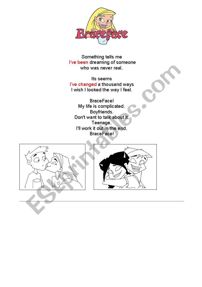 BRACEFACE worksheet