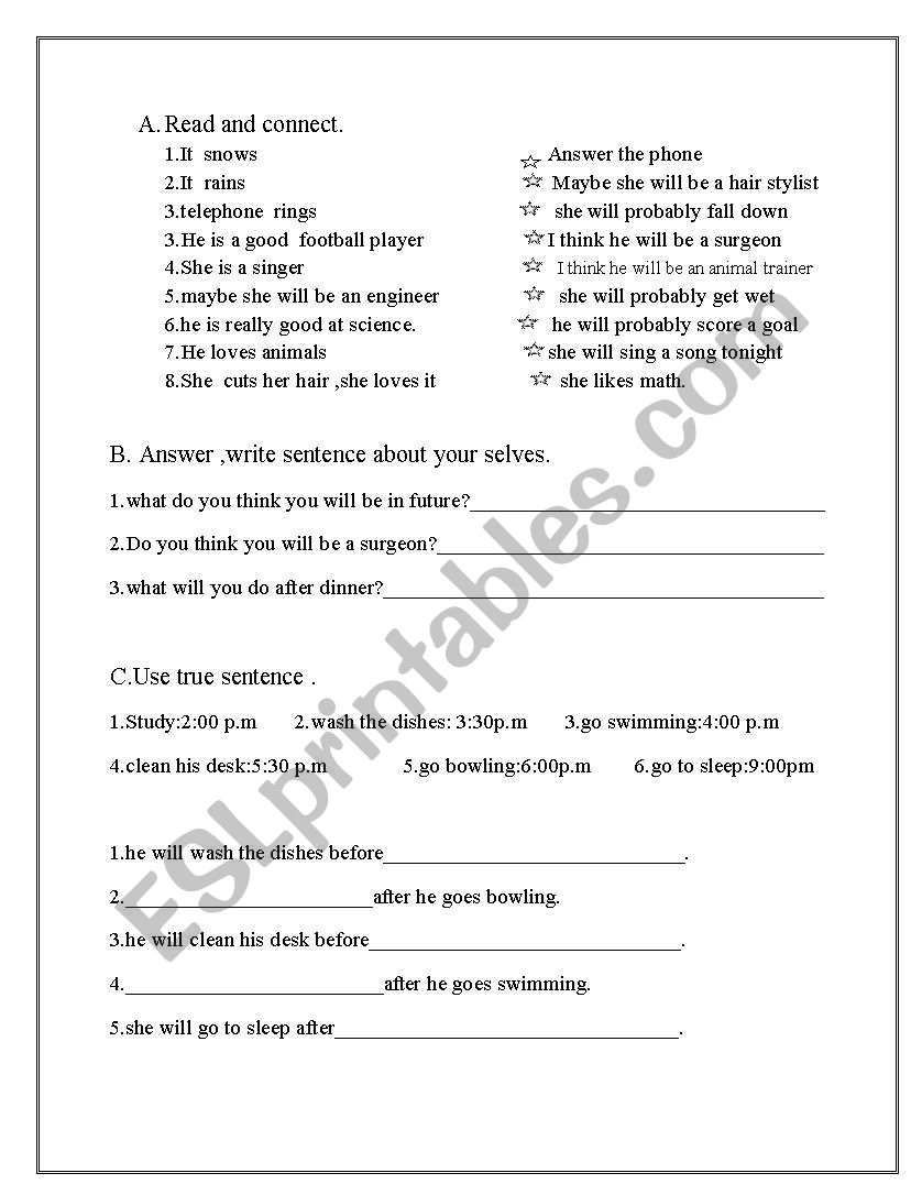 lets go 5 unite 5,6  worksheet