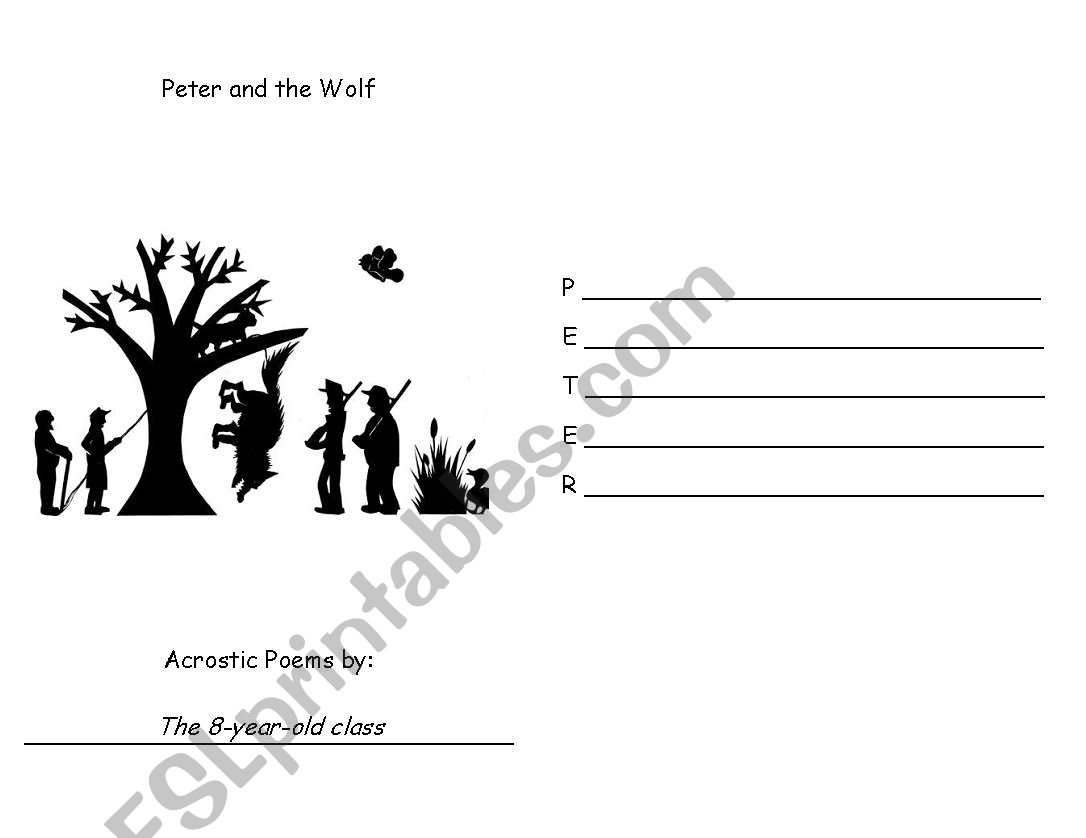 Peter and the Wolf Acrostic Poem