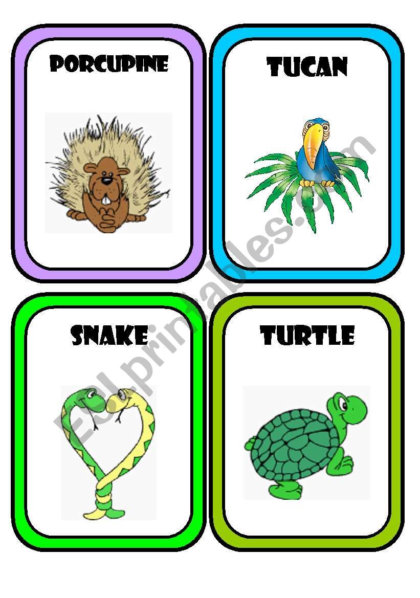 Animals * Part 3 * worksheet