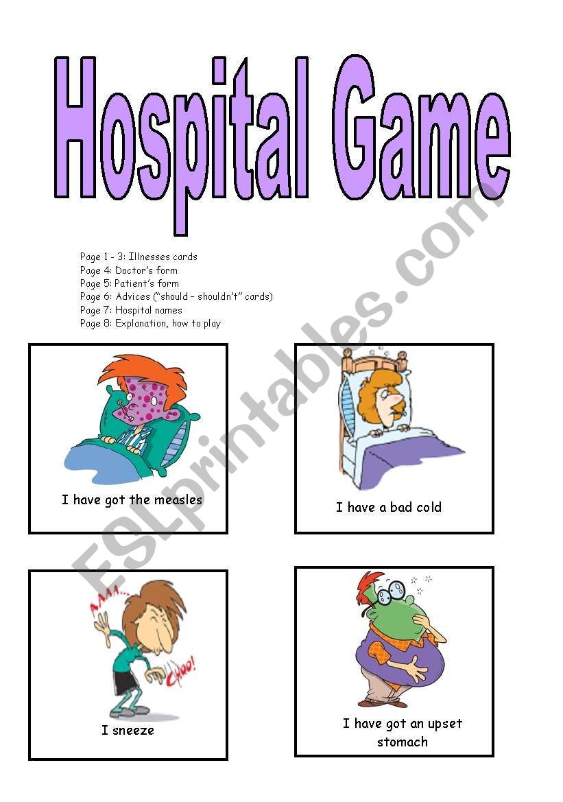 Hospital game: Should, shouldnt