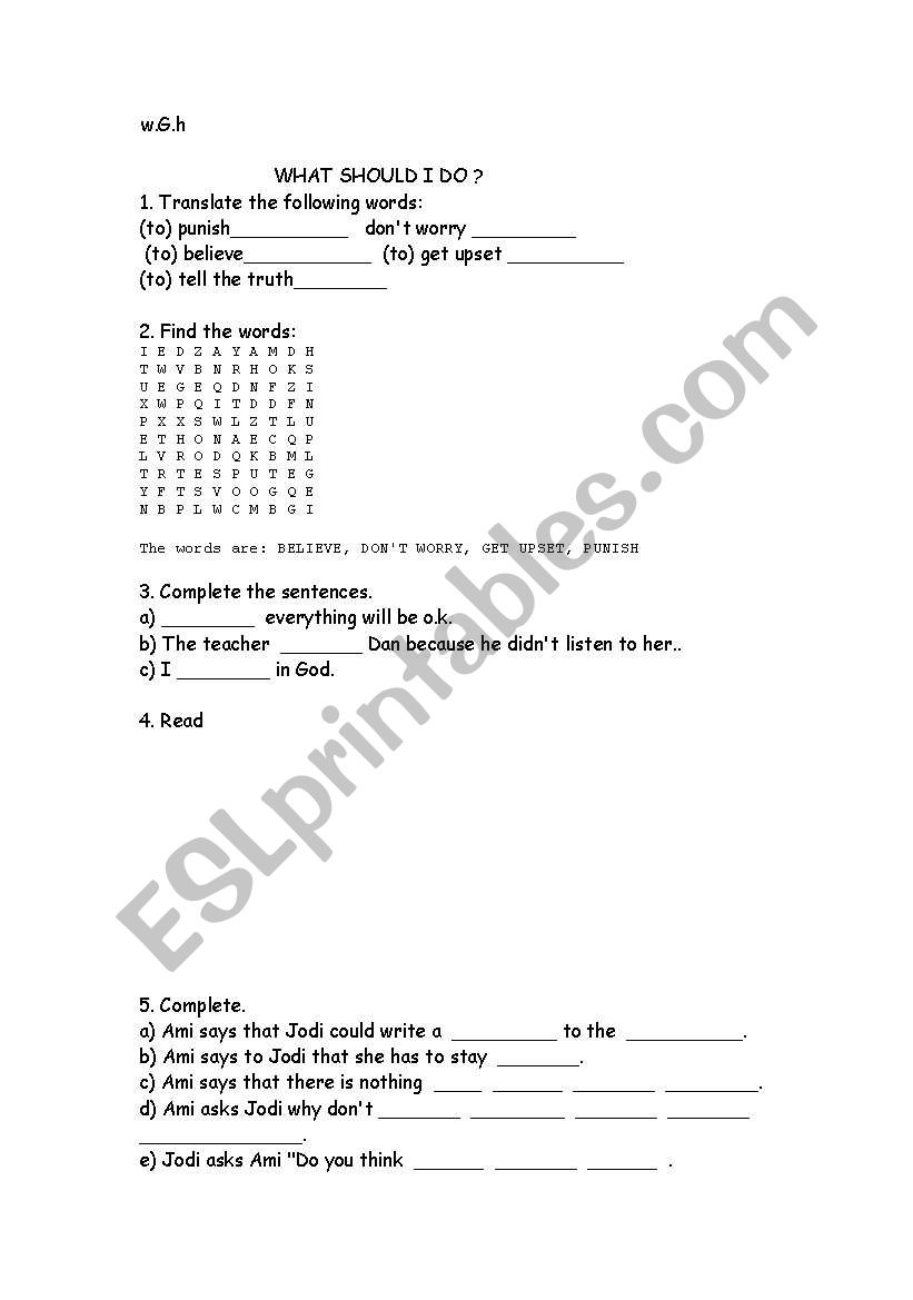 unit 2 worksheet