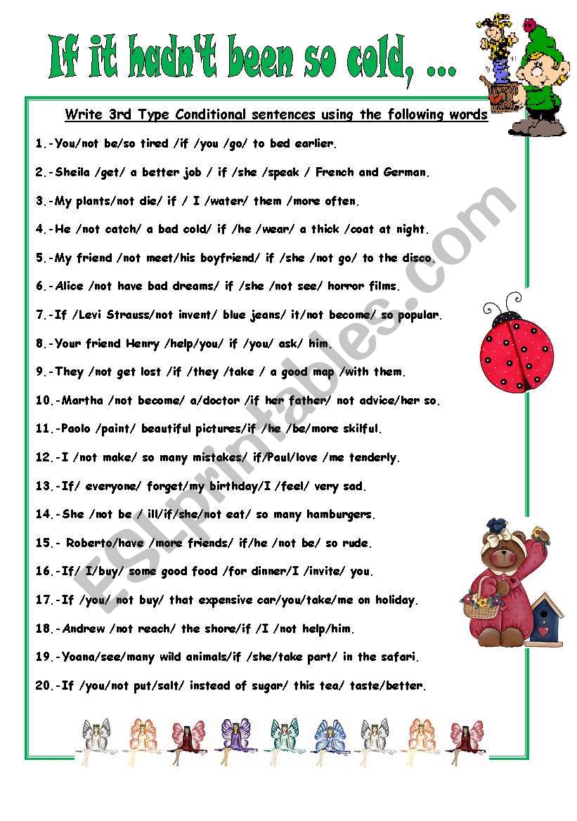 conditional-sentences-third-type-esl-worksheet-by-mariaah