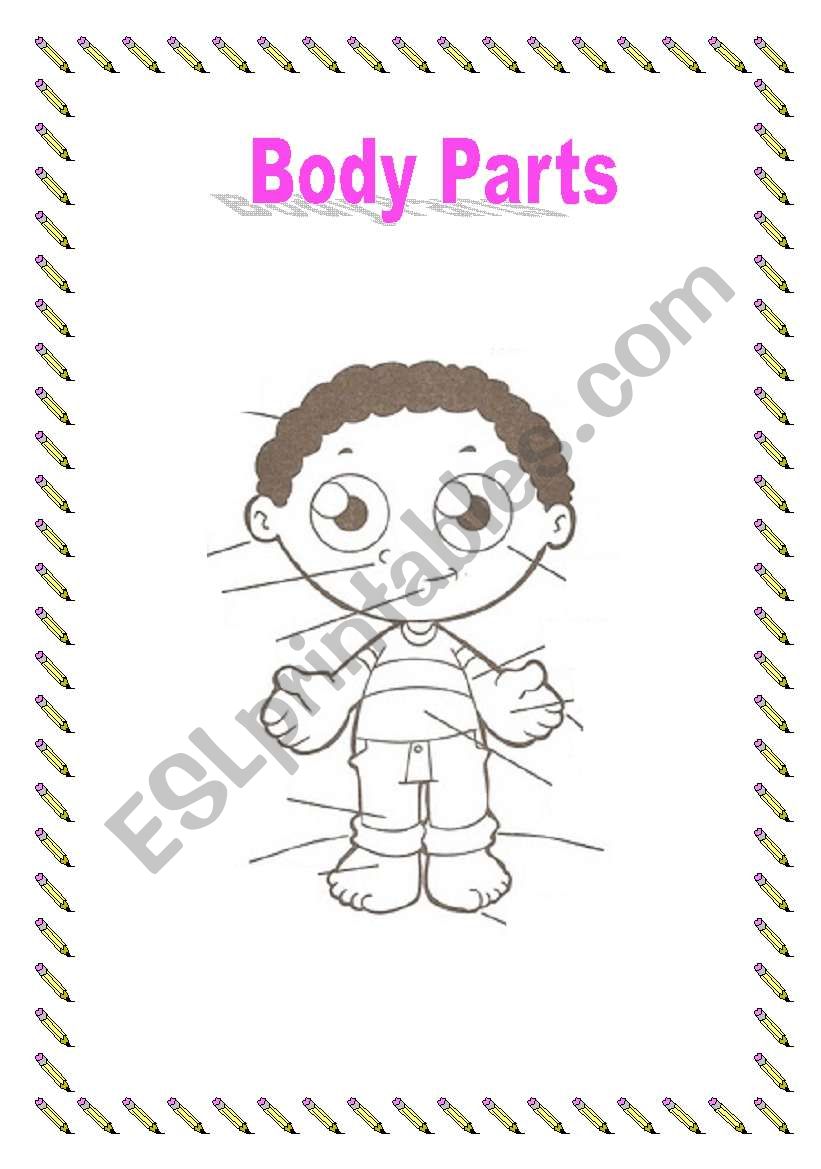 Body Parts worksheet