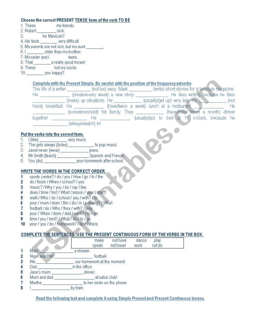 review-tenses-esl-worksheet-by-dzucker