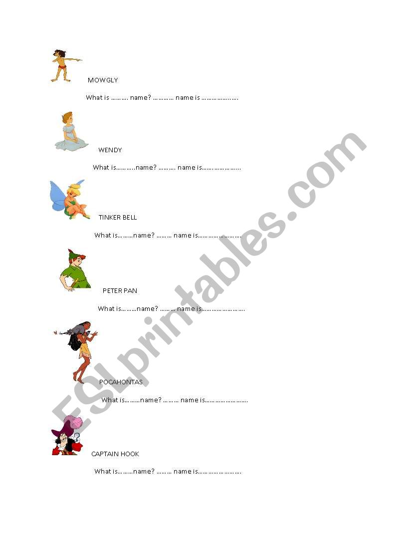 Possessives worksheet