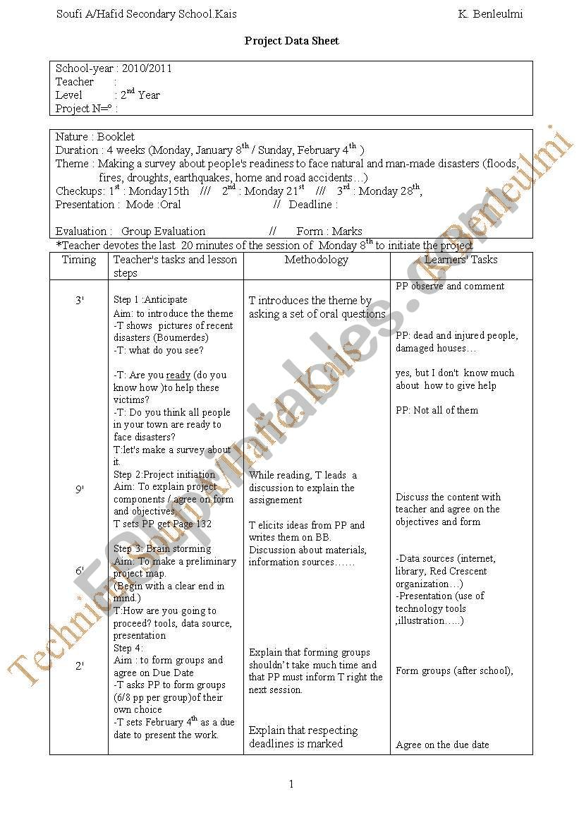 Unit6: No Man Is An Island worksheet