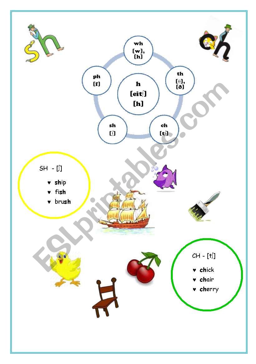 H-combinations worksheet