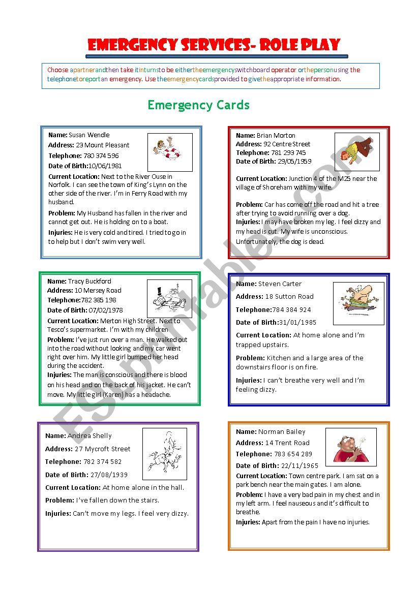 Emergency Switchboard Role-Play