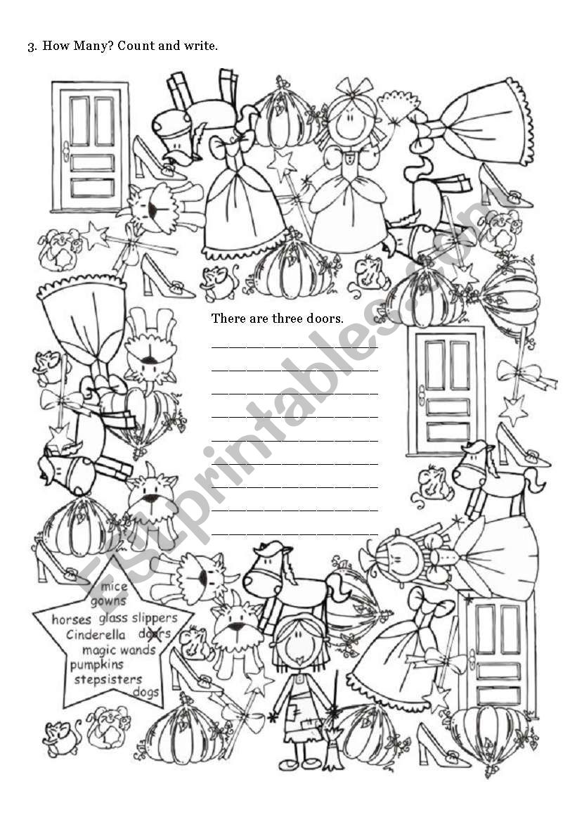 Cinderella 2 of 3 worksheet