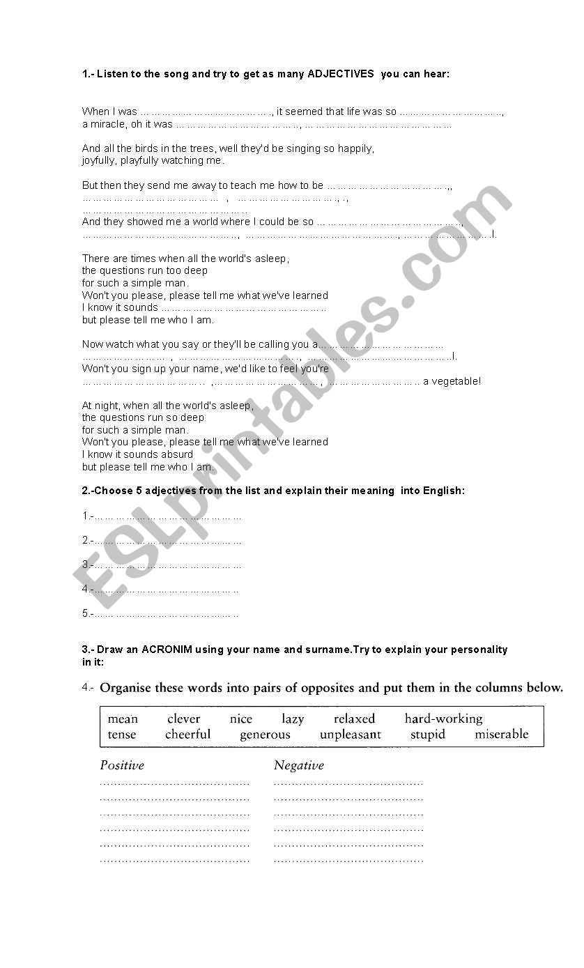 logical sog worksheet