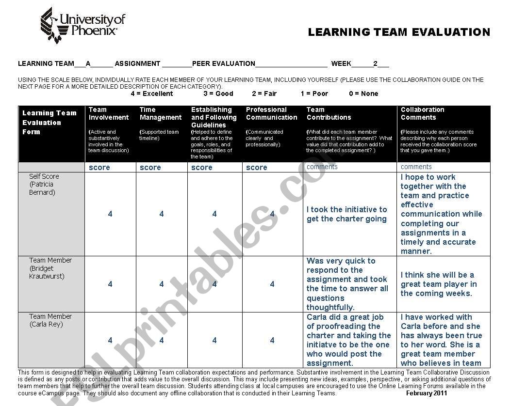 homework worksheet