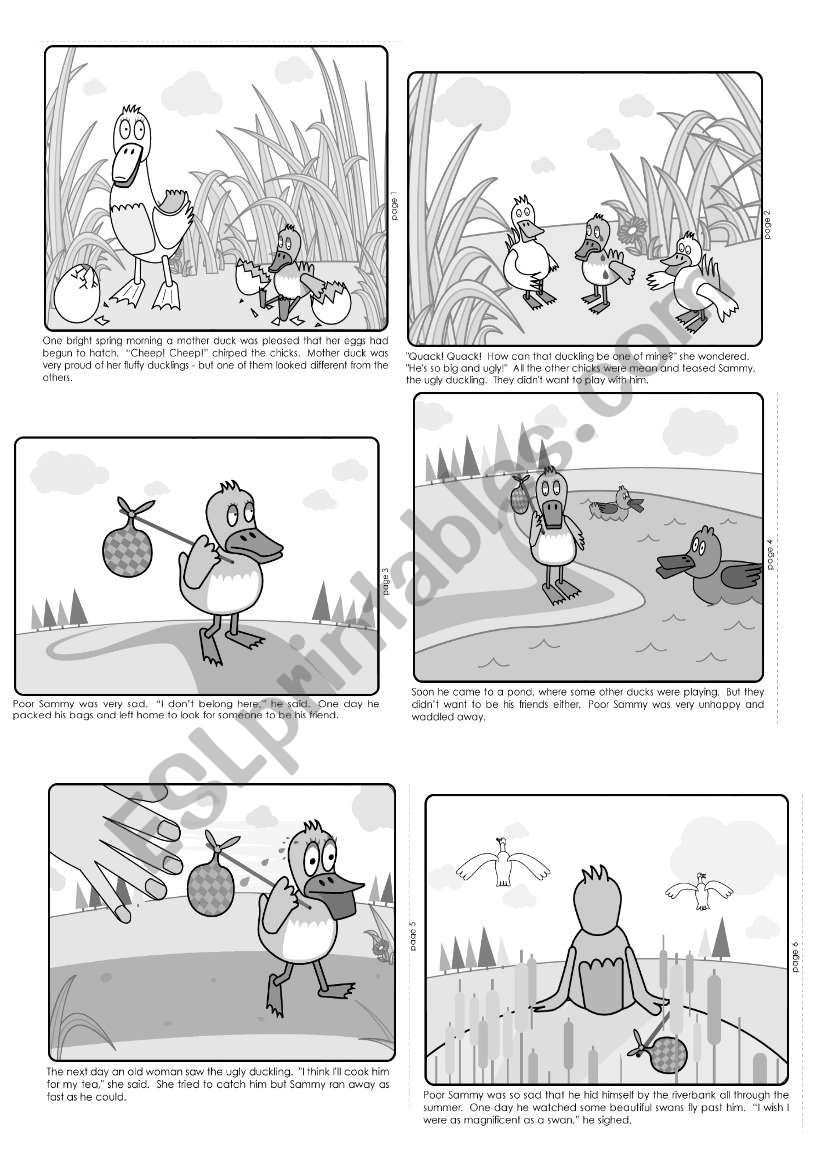 UGLY DUCKLING worksheet