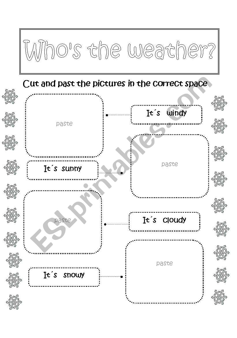 weather worksheet