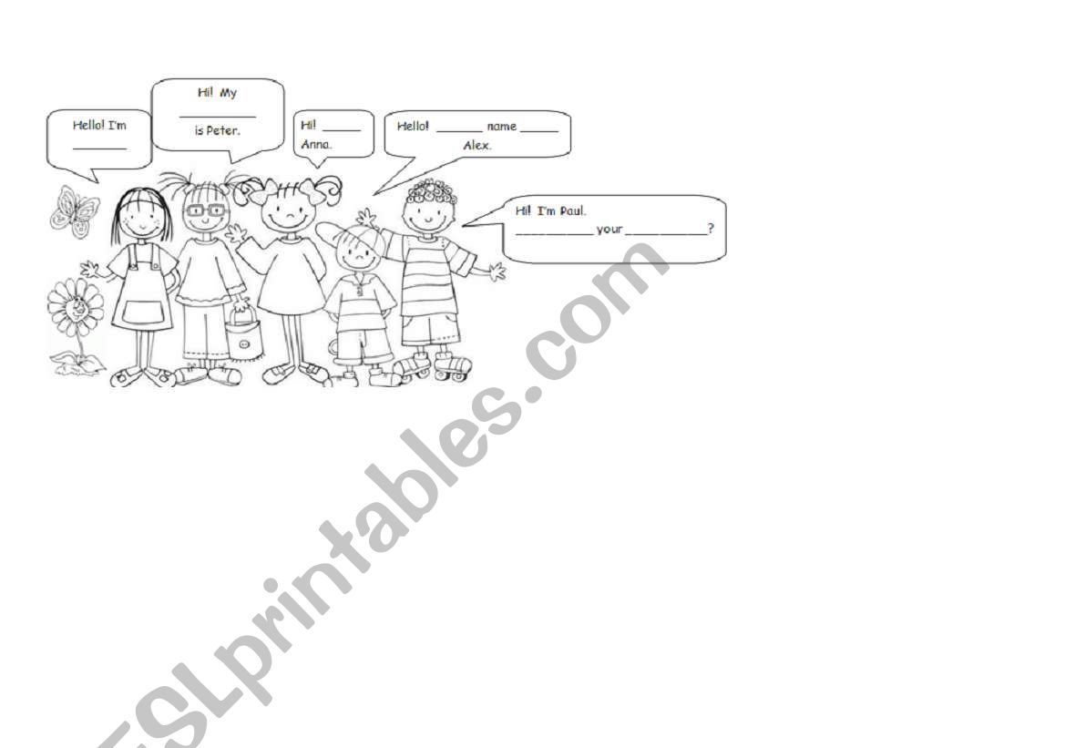 Name worksheet