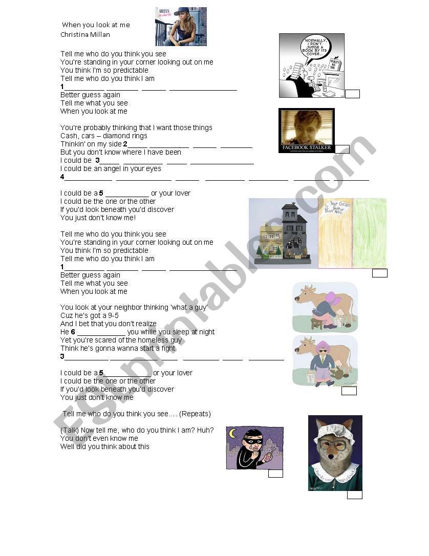 idiomatic expressions and song