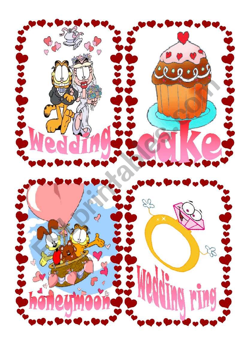 Garfield Sant Valentines Day Flashcards 2/2