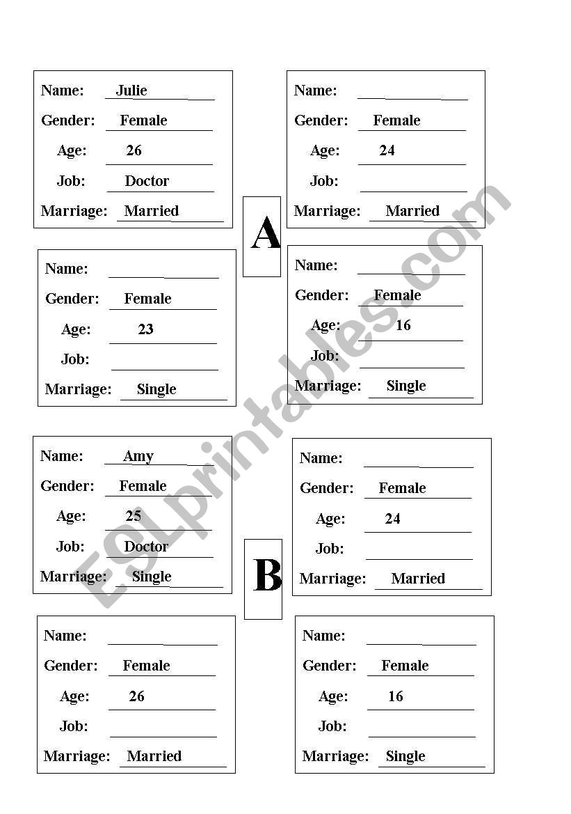 say hello worksheet