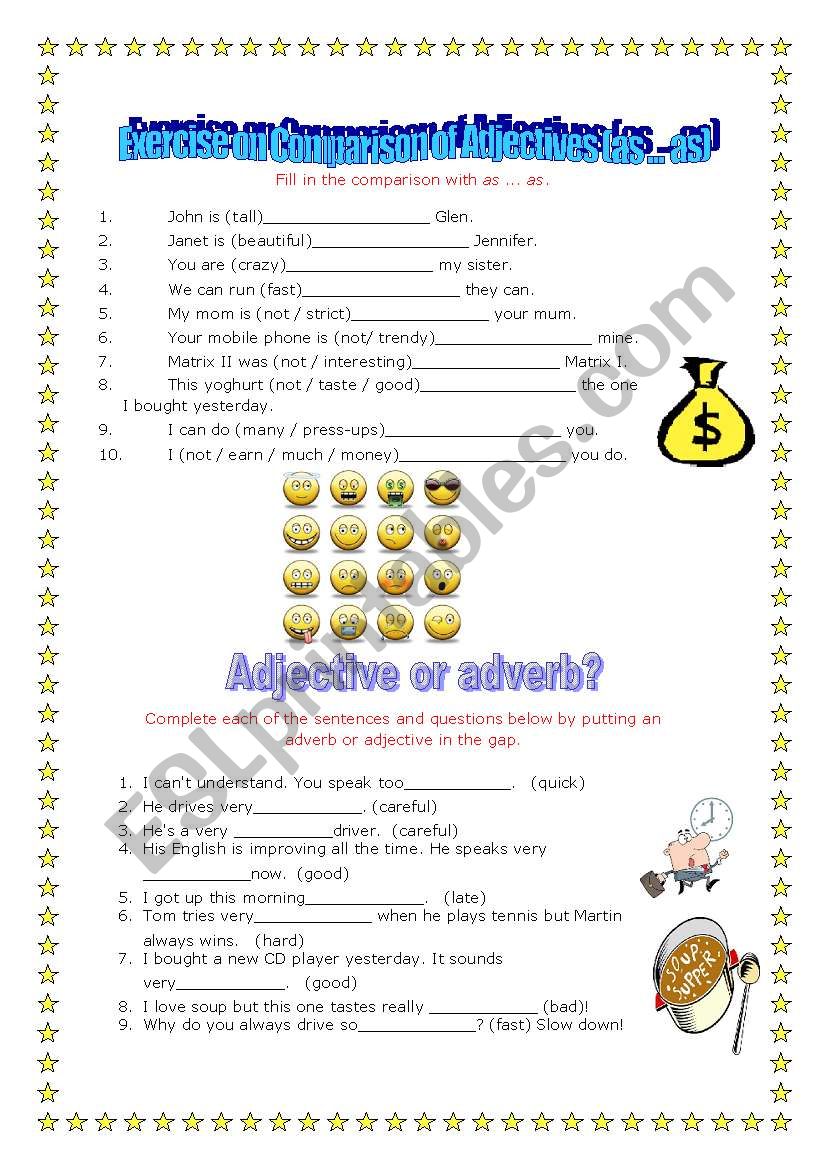 Adjectives and adverbs!! adjectives 2