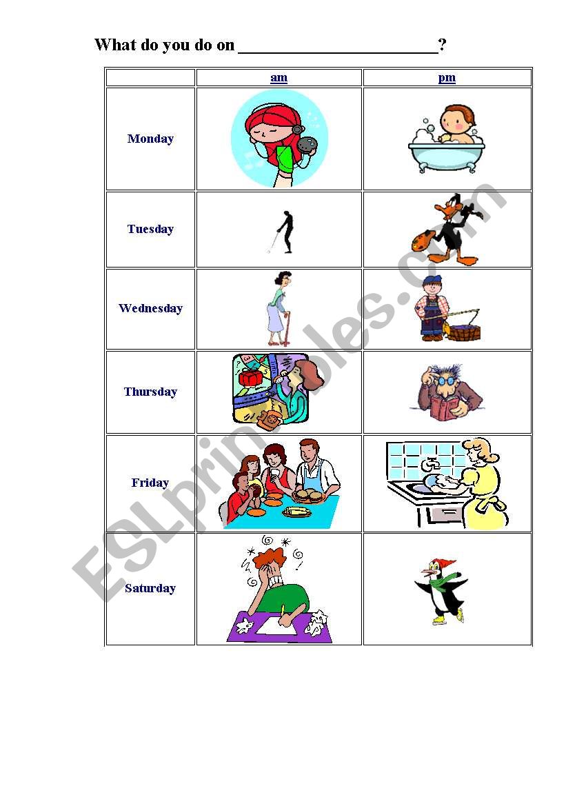 Present Simple worksheet
