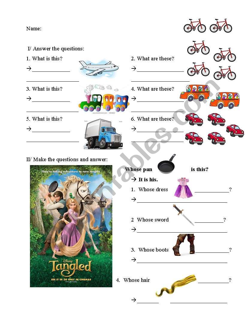 minitest for kids worksheet