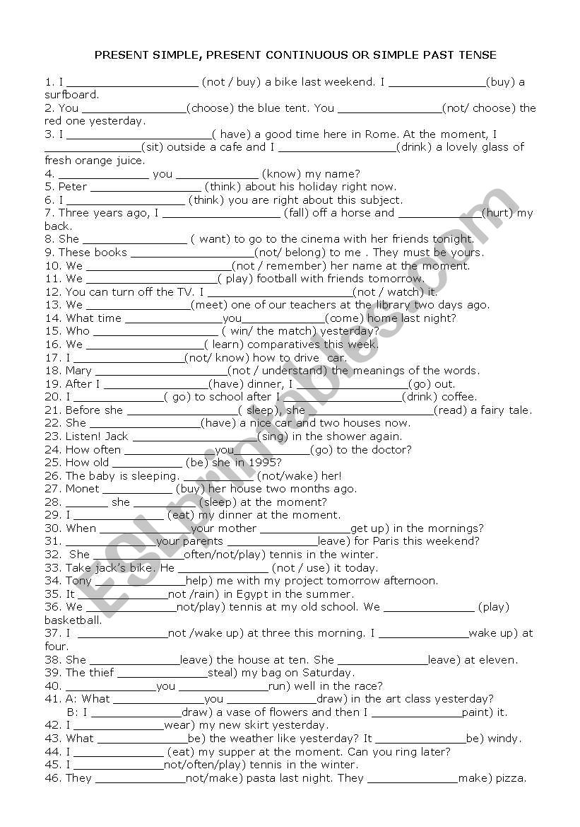 mixed-tenses-esl-worksheet-by-aycaaycaesl