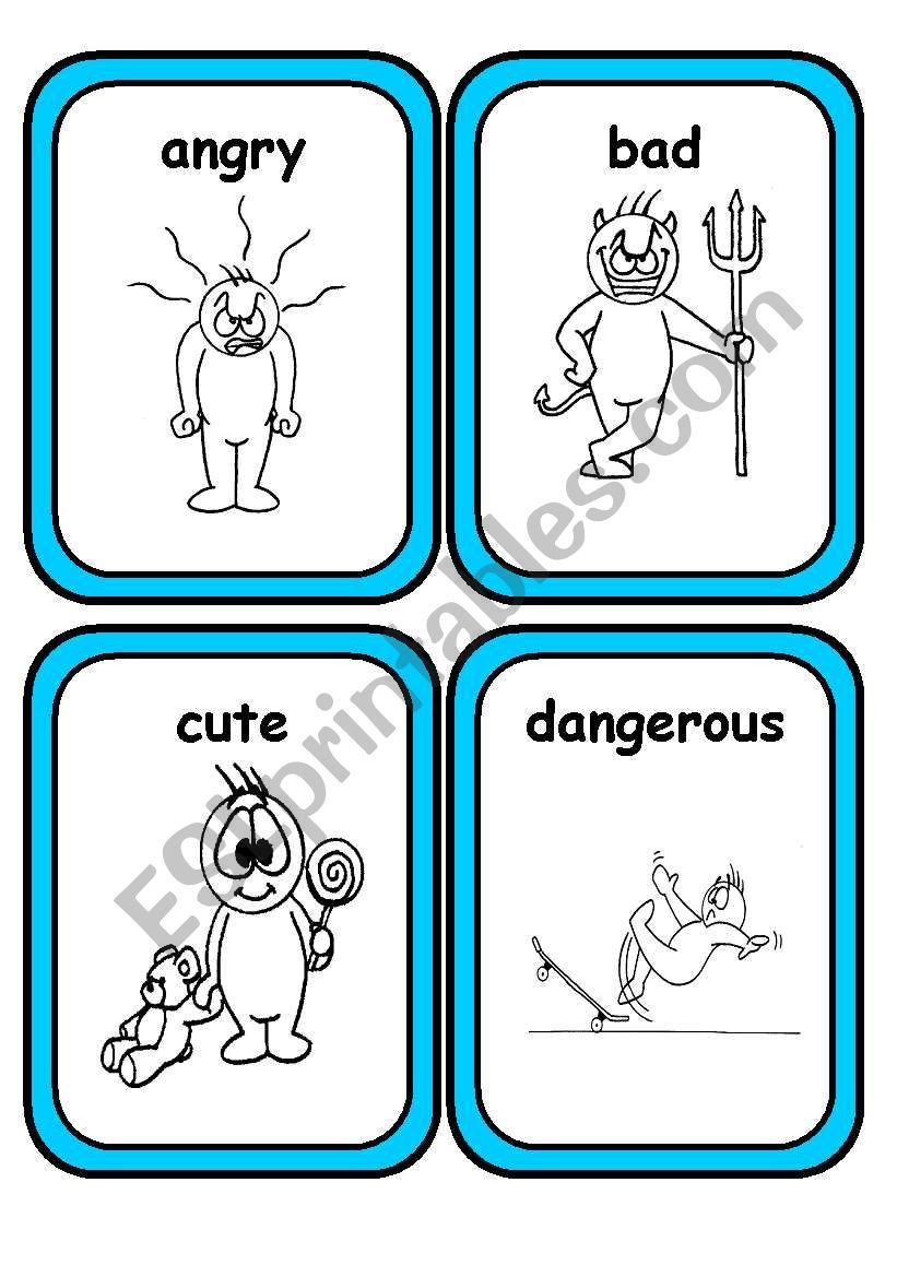 Adjectives worksheet