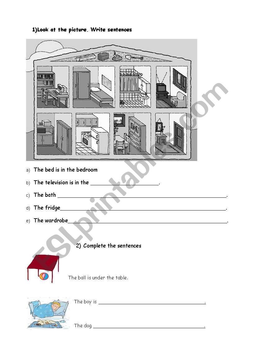 House worksheet