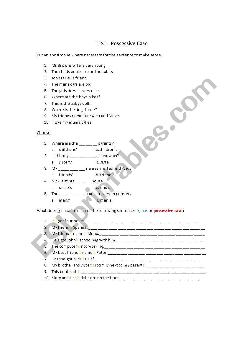 exercises-on-possessive-case-esl-worksheet-by-diddlar