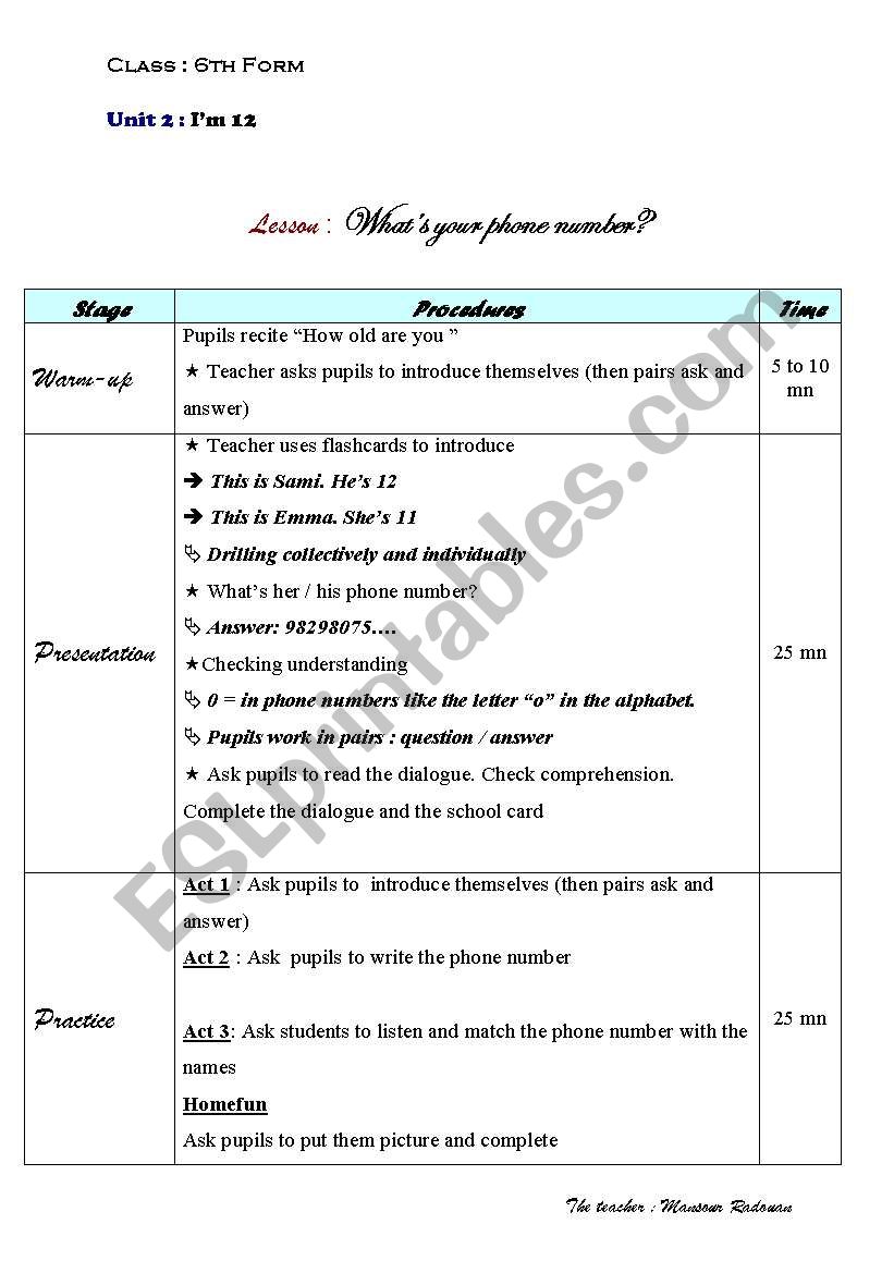 lets count worksheet