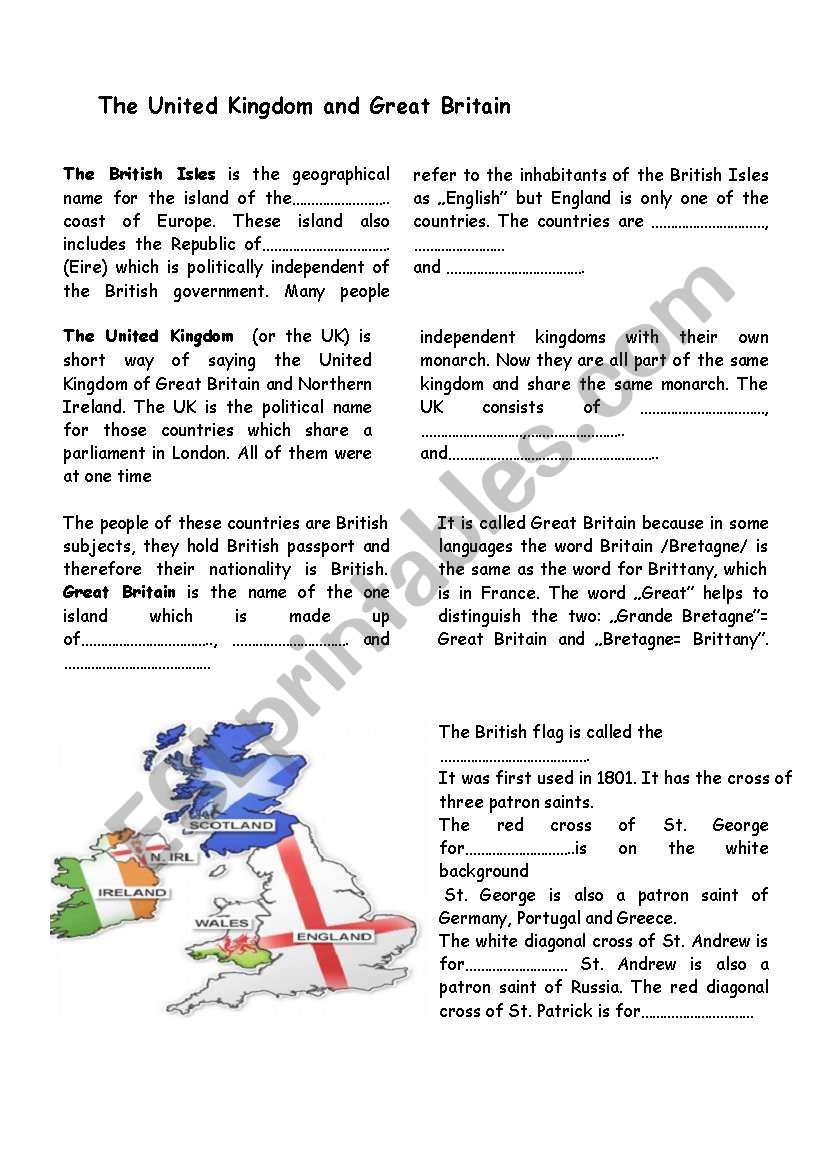 The United Kingdom and Great Britain