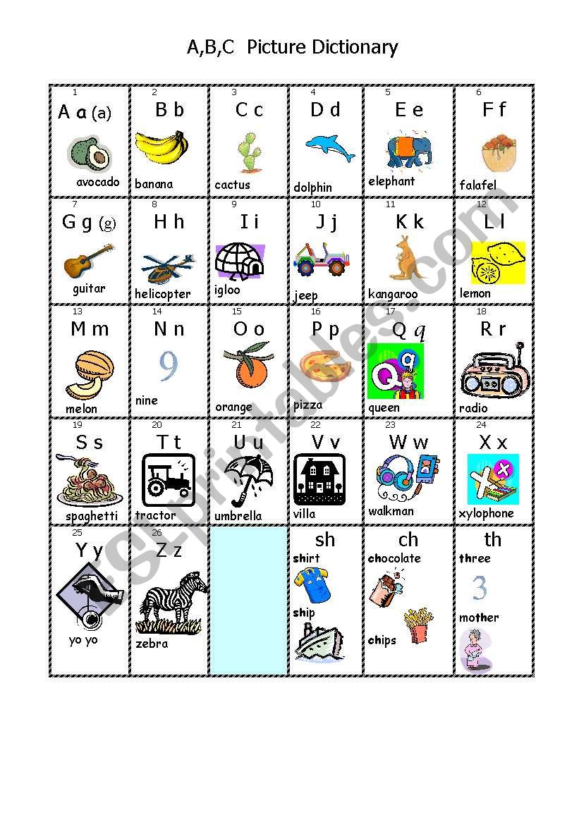 abc worksheet