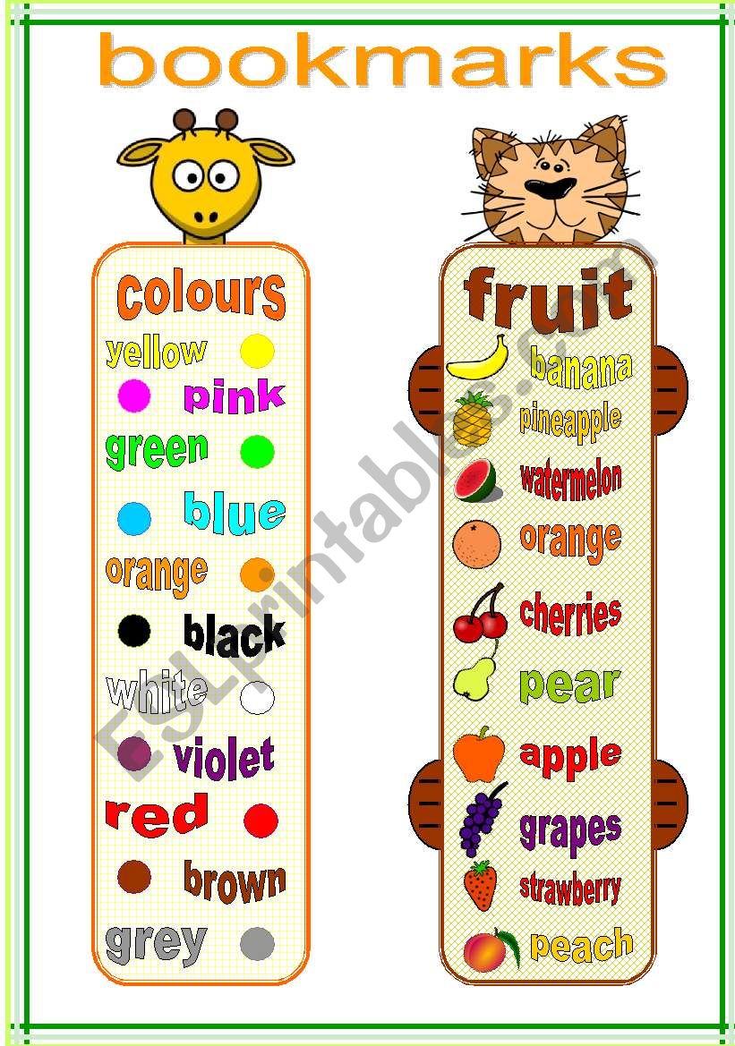 bookmarks and exercises 1 (18.02.12)