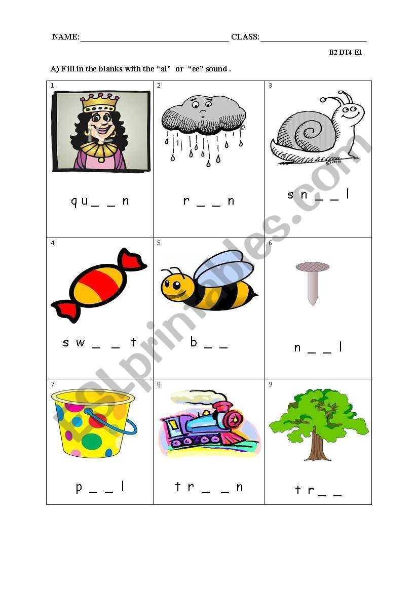 phonics activity worksheet