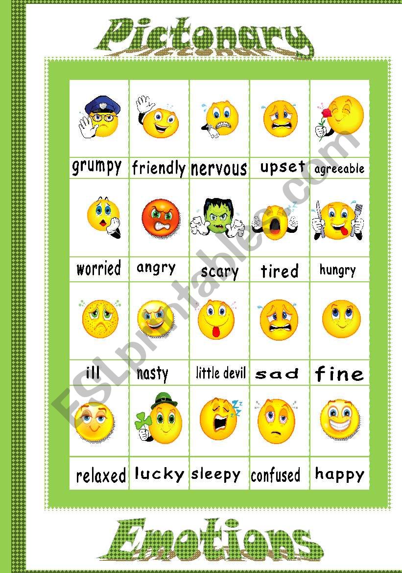 Feelings *EDITABLE* worksheet