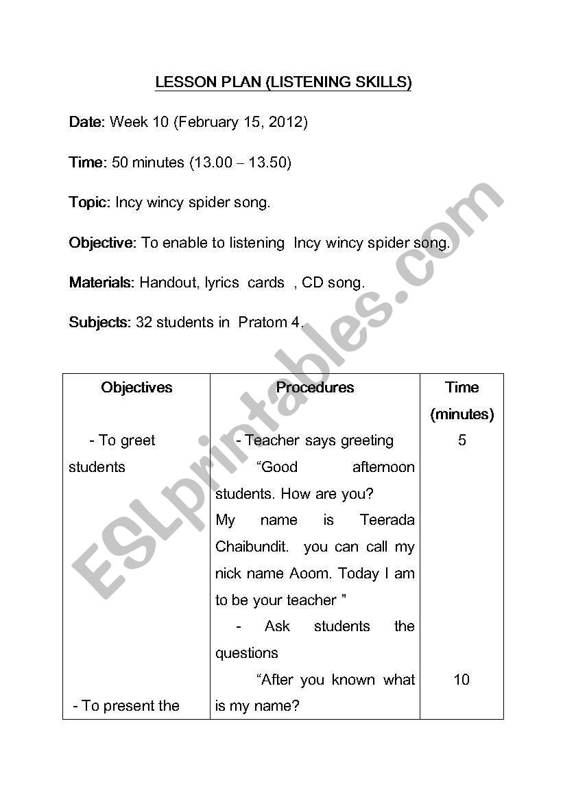 my face worksheet