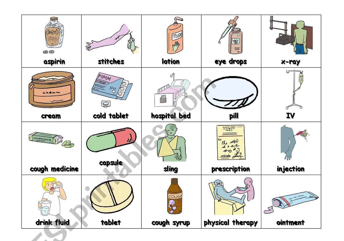 Useful Bingo Game for the Review of Medicine