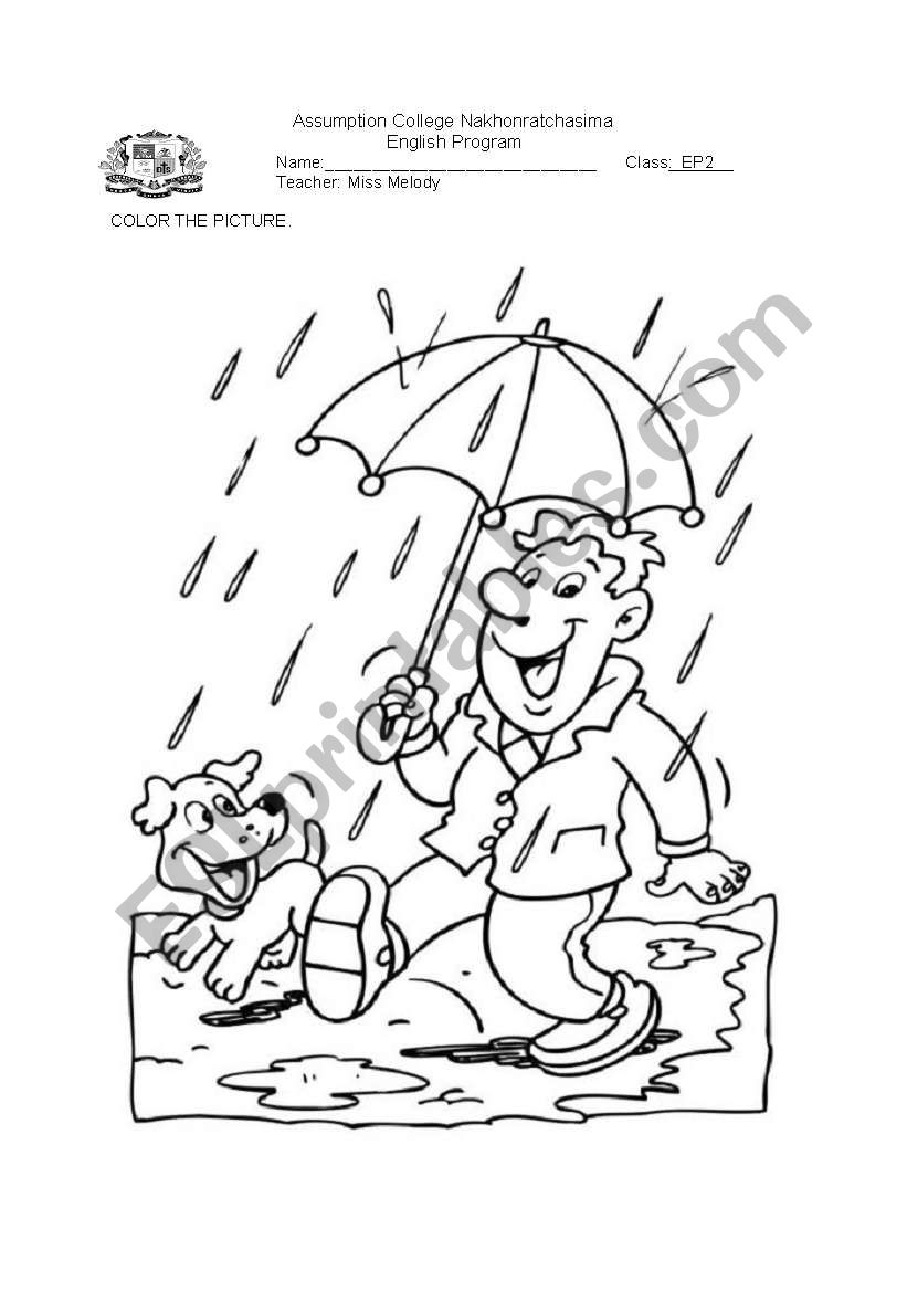 weather worksheet