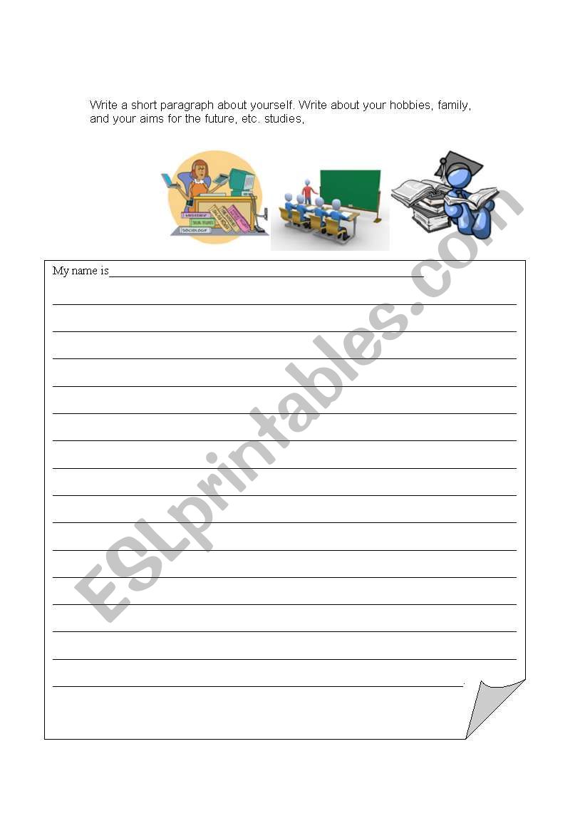 introduce yourself worksheet