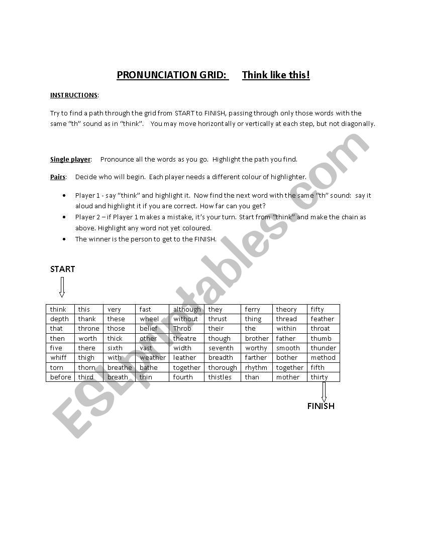 word maize worksheet