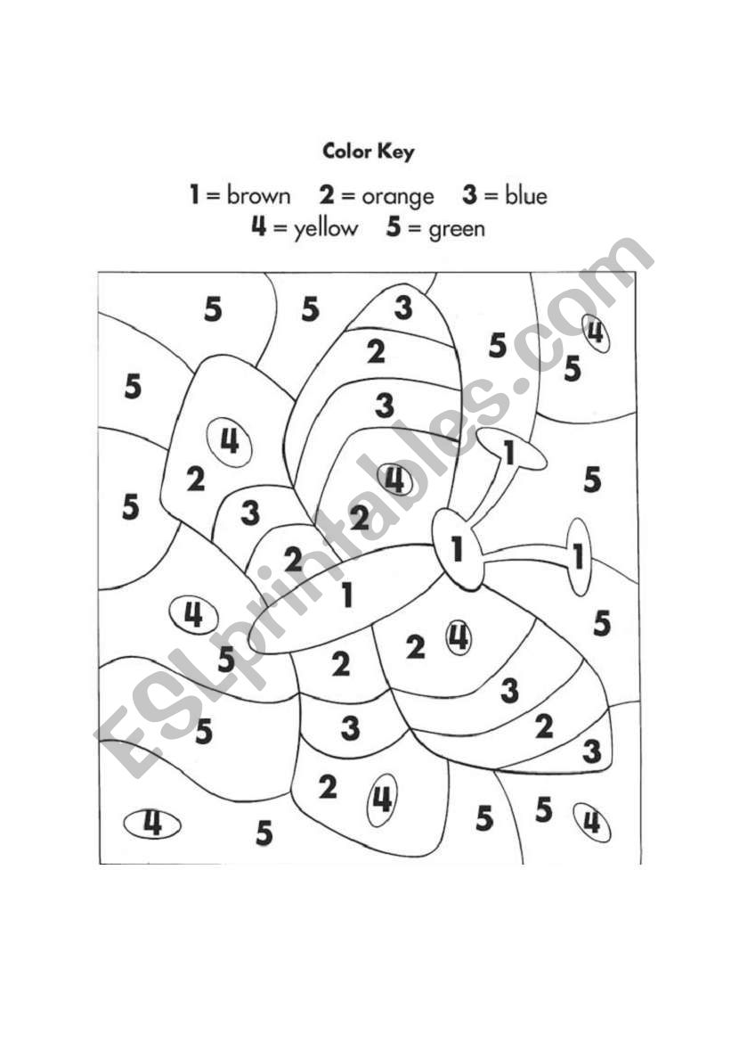 Coloring worksheet