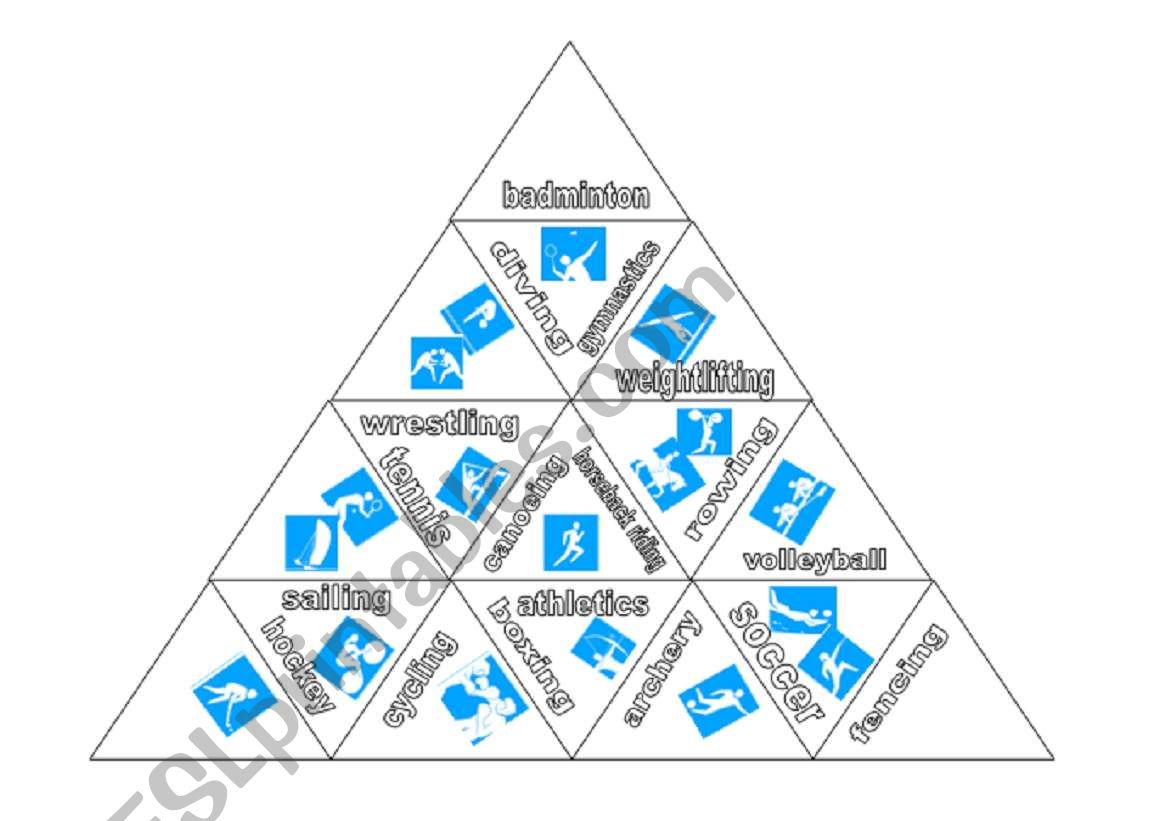 sports puzzle worksheet